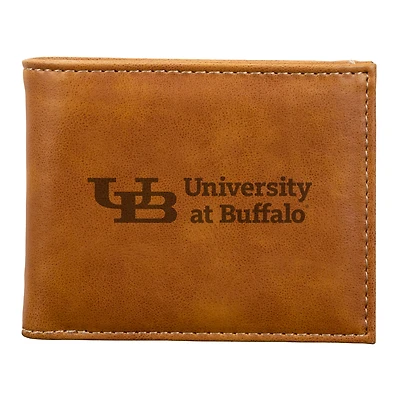 Brown Buffalo Bulls Billfold Wallet