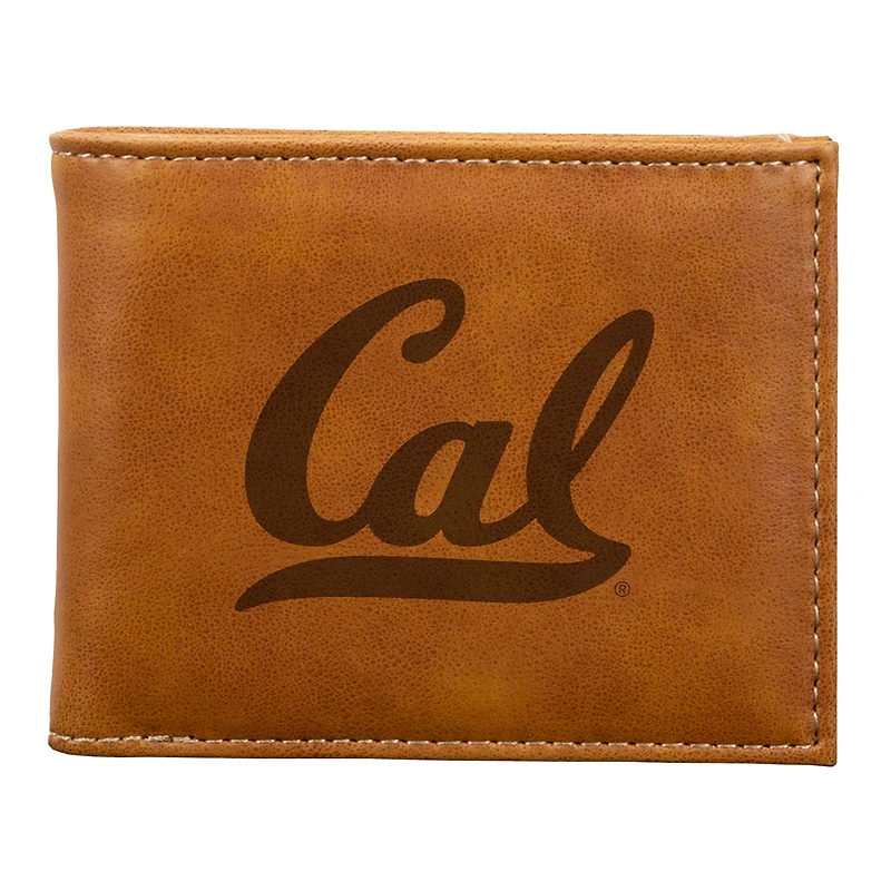 Brown Cal Bears Billfold Wallet