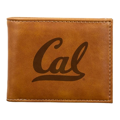 Brown Cal Bears Billfold Wallet
