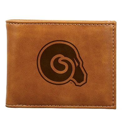 Brown Albany State Golden Rams Billfold Wallet