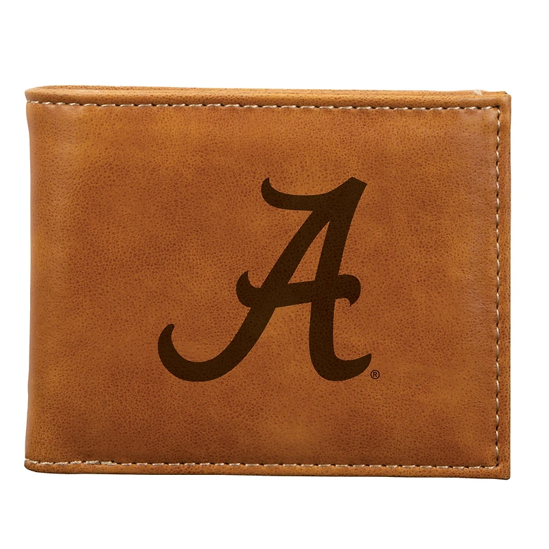 Brown Alabama Crimson Tide Billfold Wallet
