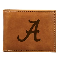 Brown Alabama Crimson Tide Billfold Wallet