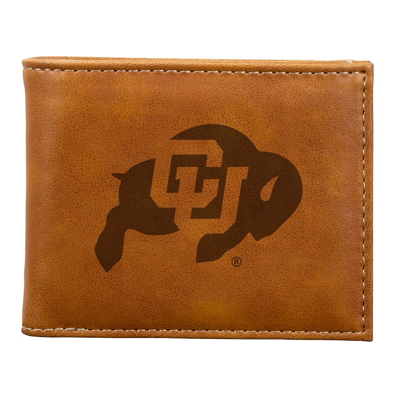 Brown Colorado Buffaloes Billfold Wallet