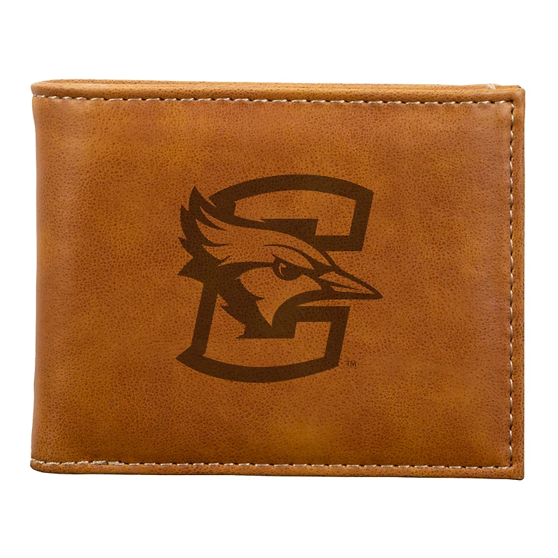 Brown Creighton Bluejays Billfold Wallet