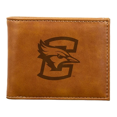 Brown Creighton Bluejays Billfold Wallet