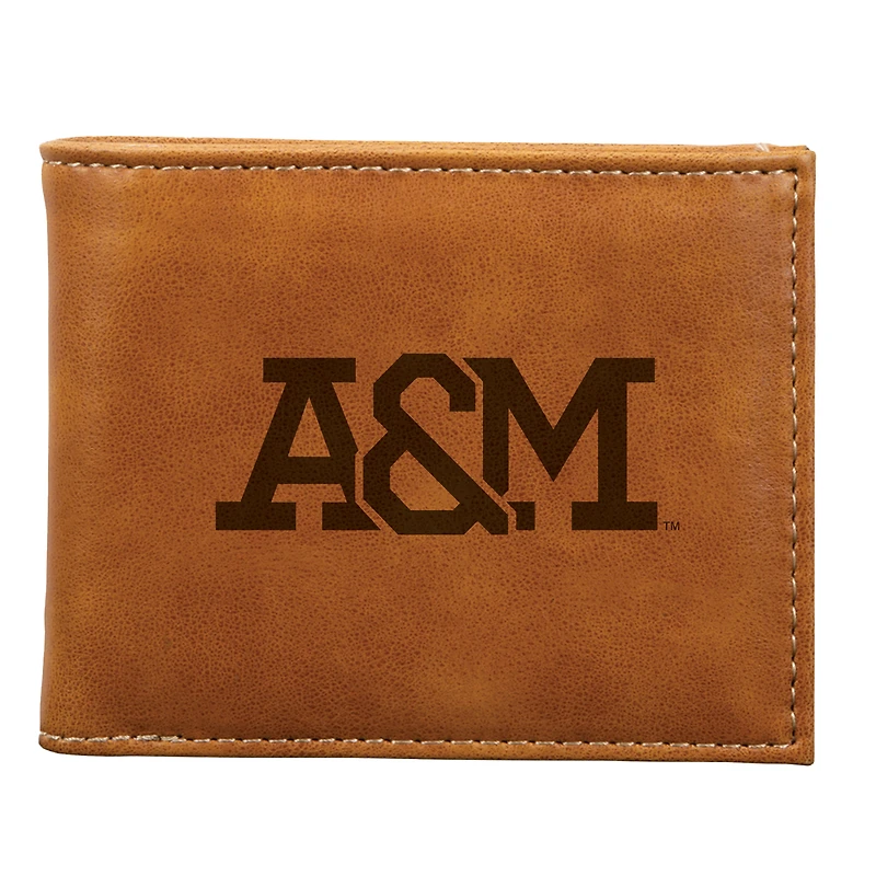 Brown Florida A&M Rattlers Billfold Wallet
