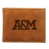 Brown Florida A&M Rattlers Billfold Wallet