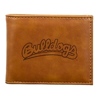 Brown Fresno State Bulldogs Billfold Wallet