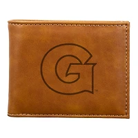 Brown Georgetown Hoyas Billfold Wallet