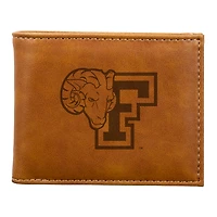 Brown Fordham Rams Billfold Wallet