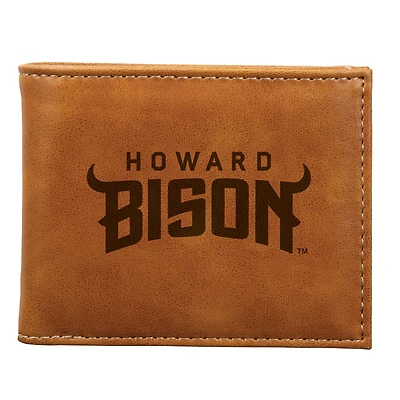 Brown Howard Bison Billfold Wallet