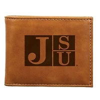 Brown Jackson State Tigers Billfold Wallet