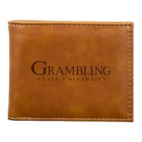 Brown Grambling Tigers Billfold Wallet