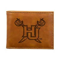 Brown Hampton Pirates Billfold Wallet