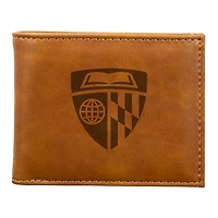 Brown Johns Hopkins Blue Jays Billfold Wallet