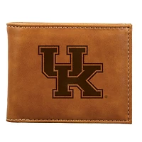 Brown Kentucky Wildcats Billfold Wallet