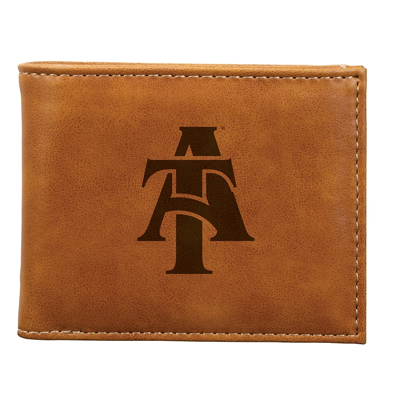 Brown North Carolina A&T Aggies Billfold Wallet