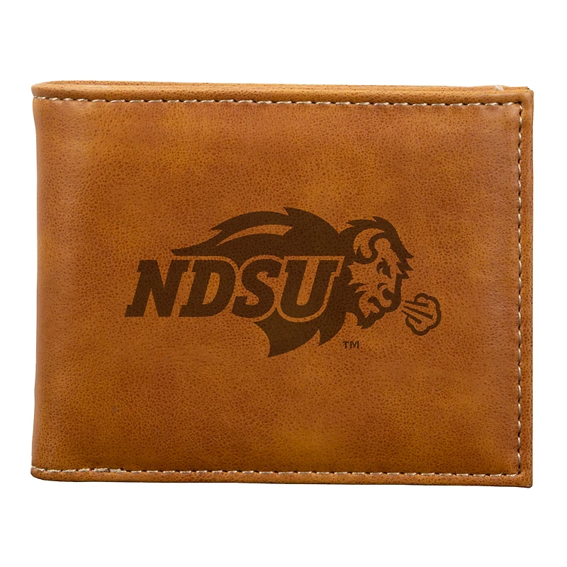 Brown NDSU Bison Billfold Wallet