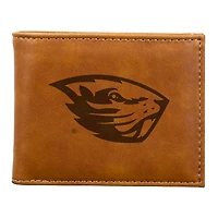 Brown Oregon State Beavers Billfold Wallet