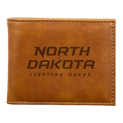 Brown North Dakota Billfold Wallet