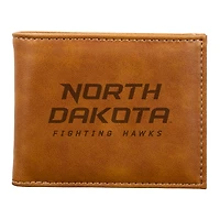 Brown North Dakota Billfold Wallet