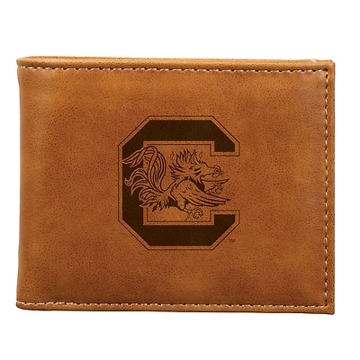 Brown South Carolina Gamecocks Billfold Wallet