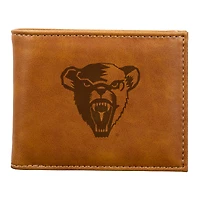 Brown Maine Black Bears Billfold Wallet