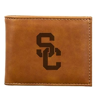Brown USC Trojans Billfold Wallet