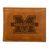 Brown Marshall Thundering Herd Billfold Wallet