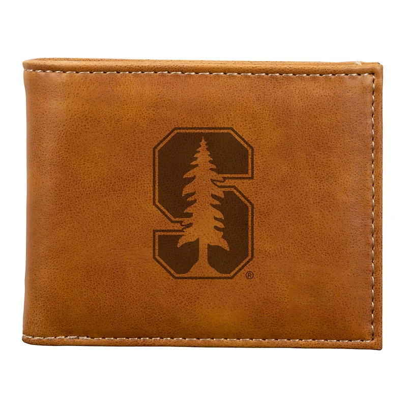Brown Stanford Cardinal Billfold Wallet