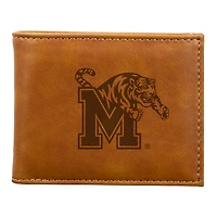 Brown Memphis Tigers Billfold Wallet