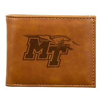 Brown MTSU Blue Raiders Billfold Wallet