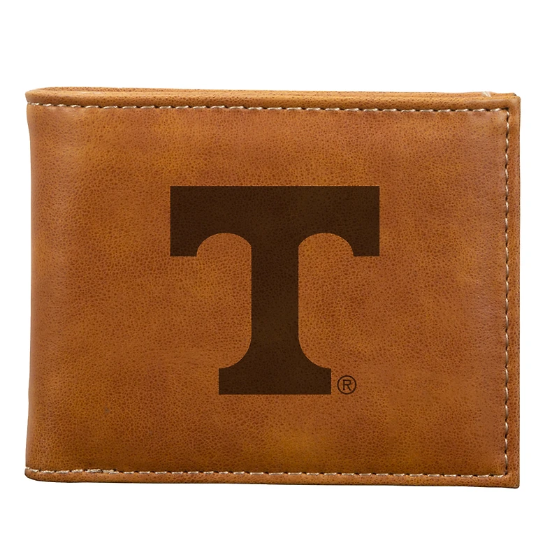 Brown Tennessee Volunteers Billfold Wallet
