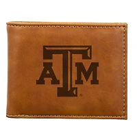 Brown Texas A&M Aggies Billfold Wallet