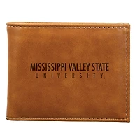 Brown Mississippi Valley State Delta Devils Billfold Wallet