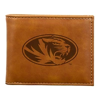 Brown Missouri Tigers Billfold Wallet