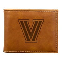 Brown Villanova Wildcats Billfold Wallet