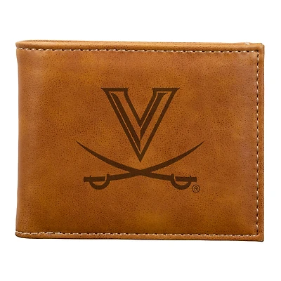 Brown Virginia Cavaliers Billfold Wallet