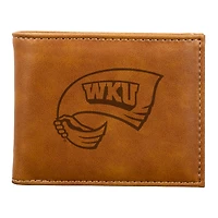 Brown Western Kentucky Hilltoppers Billfold Wallet