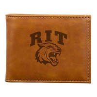 Brown Rochester Institute of Technology Tigers Billfold Wallet