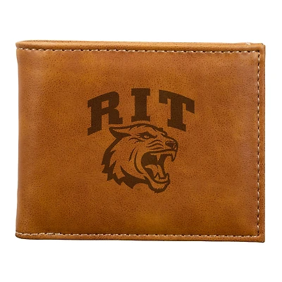 Brown Rochester Institute of Technology Tigers Billfold Wallet