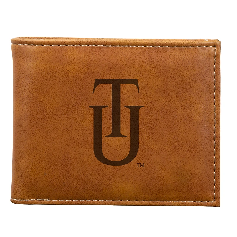 Brown Tuskegee Golden Tigers Billfold Wallet