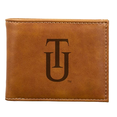 Brown Tuskegee Golden Tigers Billfold Wallet