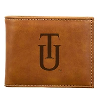 Brown Tuskegee Golden Tigers Billfold Wallet