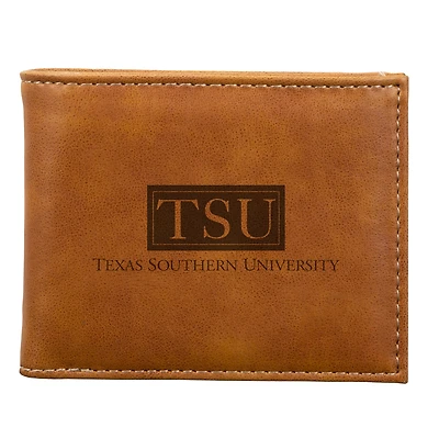 Brown Texas Southern Tigers Billfold Wallet