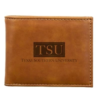 Brown Texas Southern Tigers Billfold Wallet