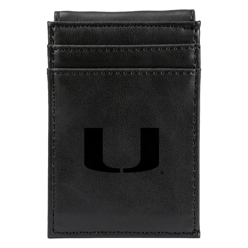 Miami Hurricanes Front Pocket Wallet