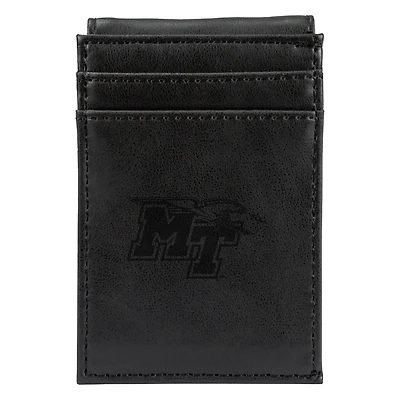MTSU Blue Raiders Front Pocket Wallet