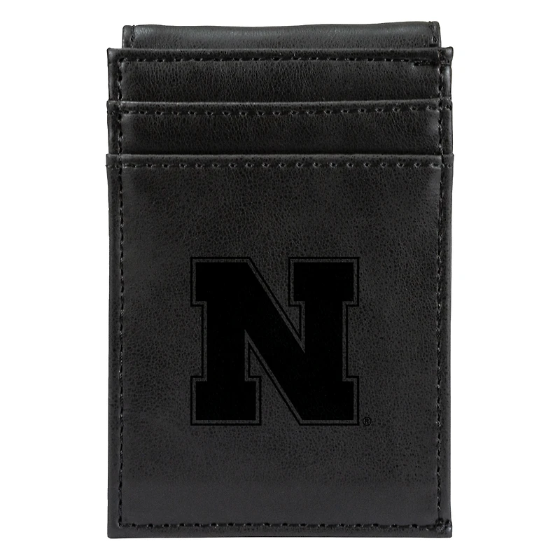Nebraska Huskers Front Pocket Wallet