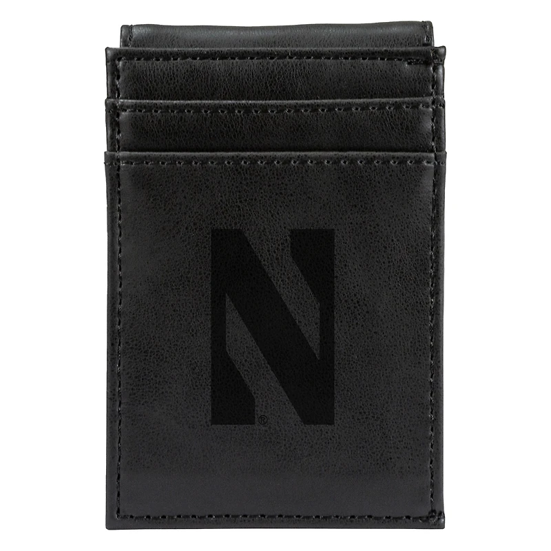 Northwestern Wildcats Front Pocket Wallet